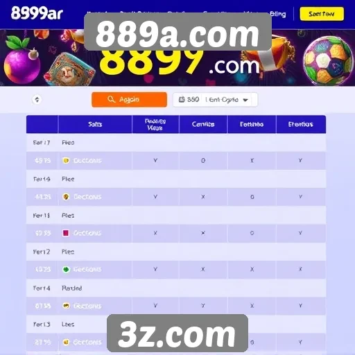 Comparação entre 889a.com e outros sites de jogos