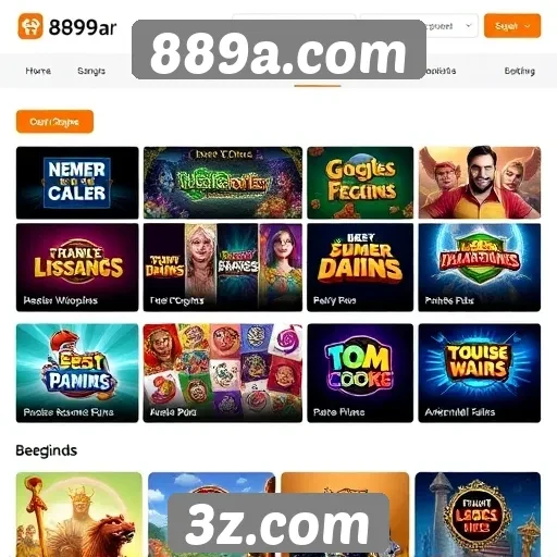 Análise das opções de jogos disponíveis no 889a.com